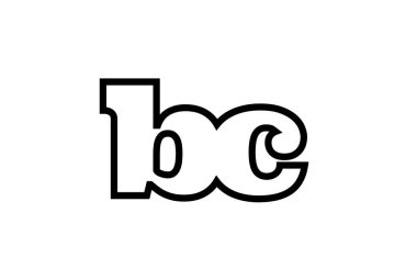 bağlı bc b c siyah beyaz alfabe harf kombinasyonu günlüğü