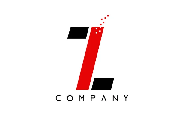 Alfabeto letra Z logotipo empresa ícone design — Vetor de Stock