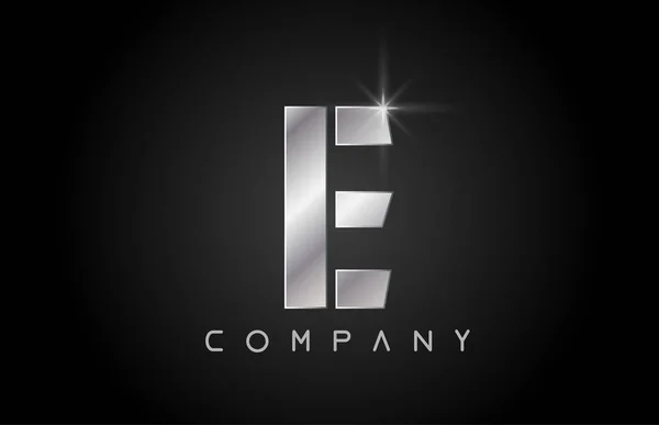 वर्णमाला अक्षर ई लोगो कंपनी प्रतीक डिजाइन — स्टॉक वेक्टर