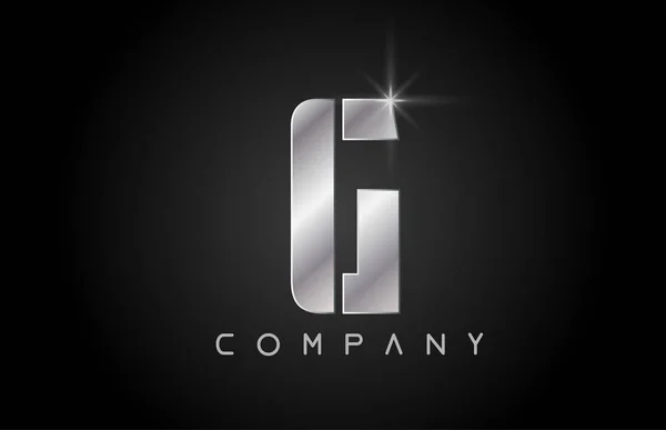 Alphabet buchstabe g logo firma icon design — Stockvektor