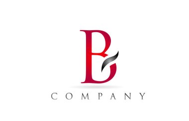 bir şirket veya işletme için uygun simge alfabe harf logo tasarımı