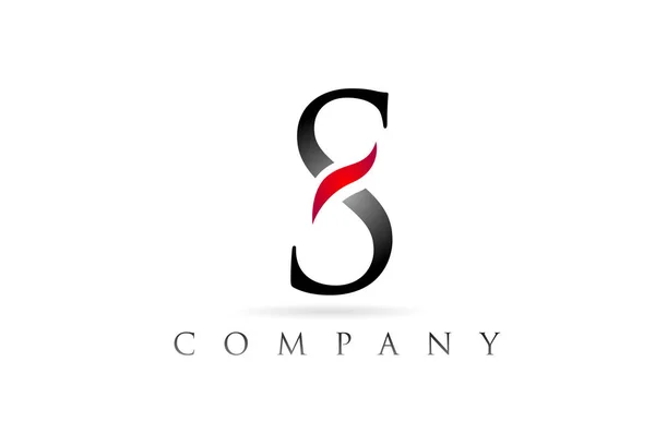 Ícone Alfabeto Letra Logotipo Design Adequado Para Uma Empresa Empresa —  Vetores de Stock