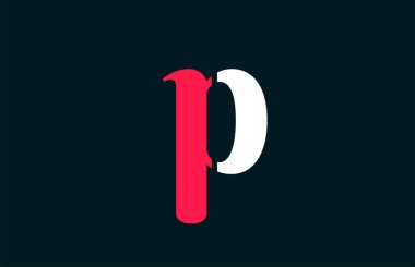 p alfabe harfi logo tasarımı bir şirket veya iş için uygun