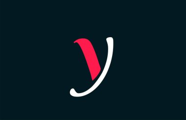 y alfabe harfi logo tasarımı bir şirket veya iş için uygun