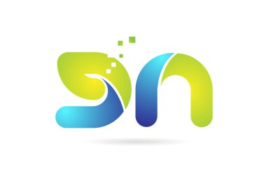 gn g n pembe gri kombinasyon alfabe harf logo simge tasarımı