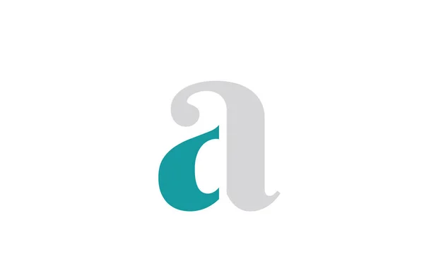 회사 또는 비즈니스에 적합한 알파벳 문자 로고 디자인 — 스톡 벡터