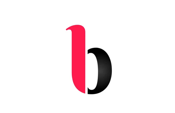 B дизайн логотипу букви алфавіту підходить для компанії або бізнесу — стоковий вектор