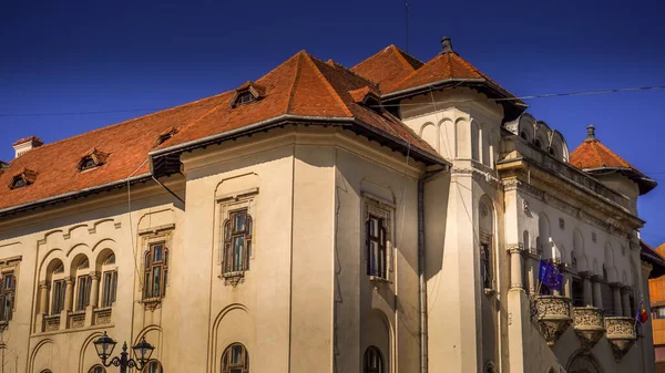 Ayuntamiento Ayuntamiento Campulung Muscel Condado Arges Rumania Hermoso Edificio Arquitectónico — Foto de Stock