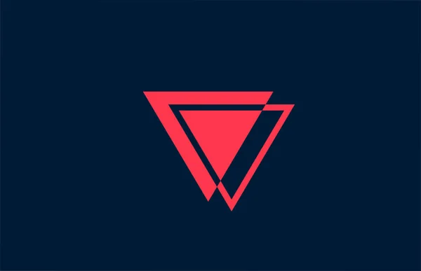 Red Black Alphabet Letter Logo Icon Business Company Design — Stock Vector