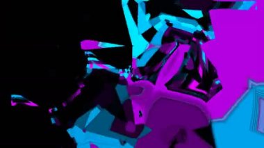 Ses soyutlaması dijital görsel animasyon