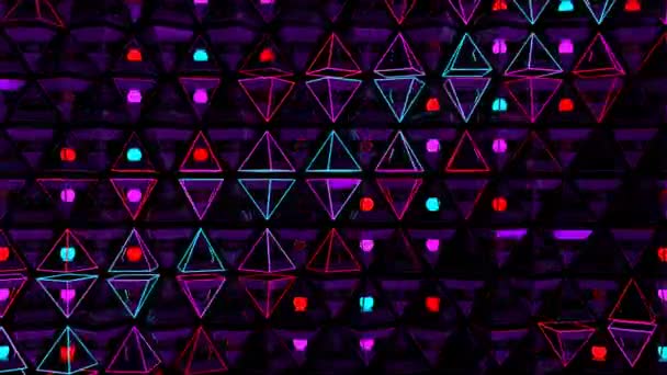 Beat wall animation visuelle numérique