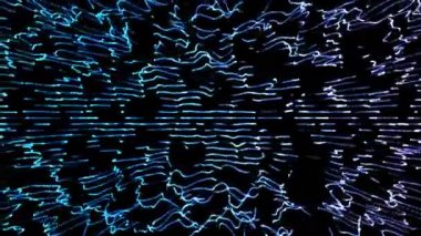 Puan çizgisi dijital görsel canlandırma