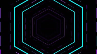 Yıldız dörtyüzlü dijital görsel animasyon