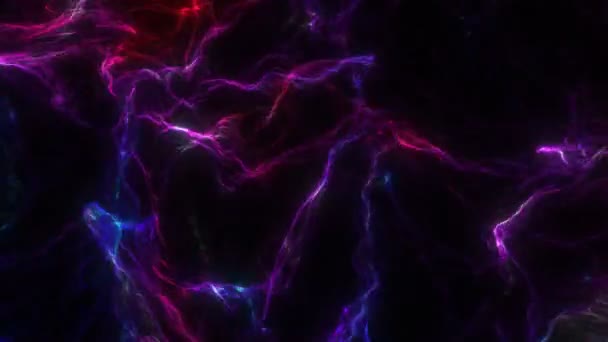 Nuages de gaz animation visuelle numérique