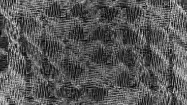 Farklı çizgiler dijital görsel animasyon. Başlıklarda, sunumlarda veya VJ kullanımında kullanmak için ideal döngüsüz renksiz geometrik patlayıcı etkisi görüntüsü. 