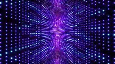 Dijital yönlendirilmiş görsel animasyon. Başlıklarda, sunumlarda veya VJ kullanımında kullanmak için ideal döngüsüz renksiz geometrik patlayıcı etkisi görüntüsü. 