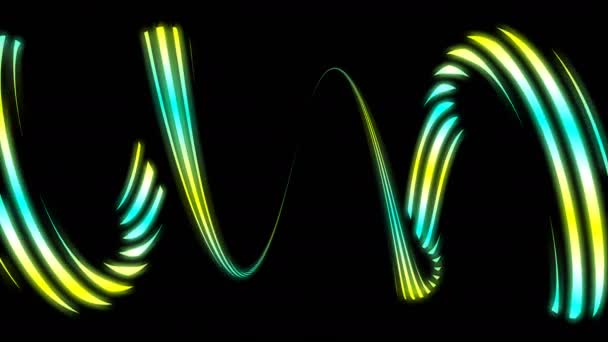 Прикоснуться Цифровой Визуальной Анимации Цикл Бесшовных Абстрактных Цветных Геометрических Взрывных — стоковое видео