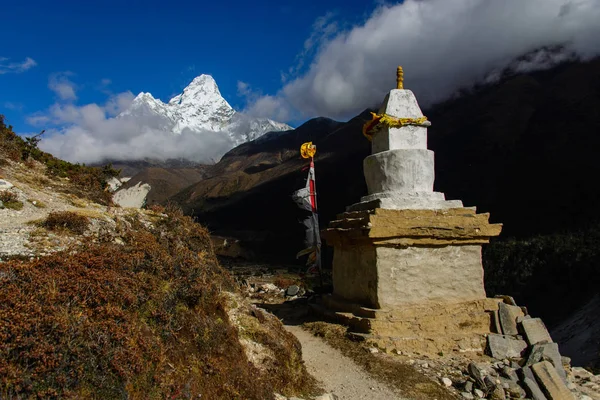 Trekking Nepálu Himálaj — Stock fotografie