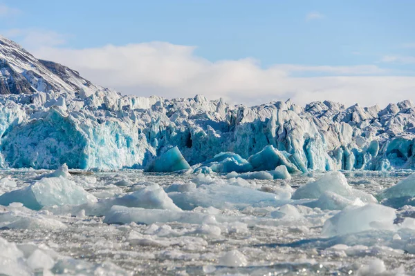 冰川的惊人景色 — 图库照片