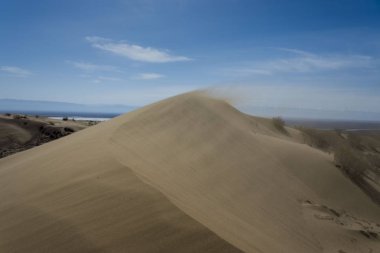 Gündüz çöl manzaraya