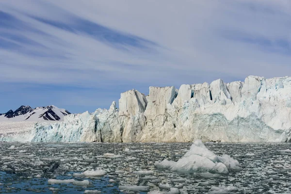 Антарктичний Snowy Пейзажний Вид — стокове фото