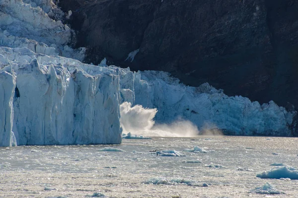 Vista Antártica Paisagem Nevada — Fotografia de Stock