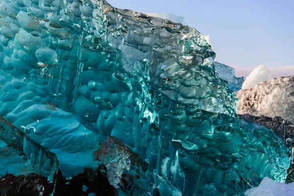 Amazing View Piece Glacier — Stock Photo, Image
