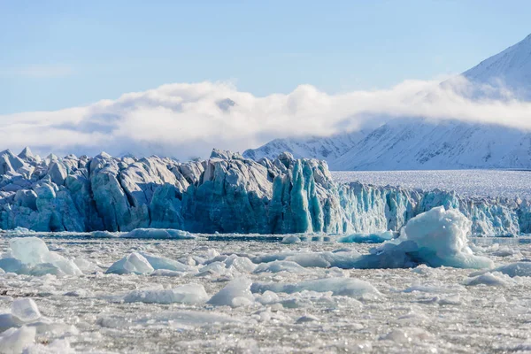 Increíble Vista Del Pedazo Glaciar — Foto de Stock