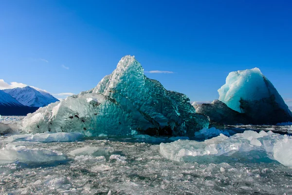 Удивительный Вид Кусок Ледника — стоковое фото
