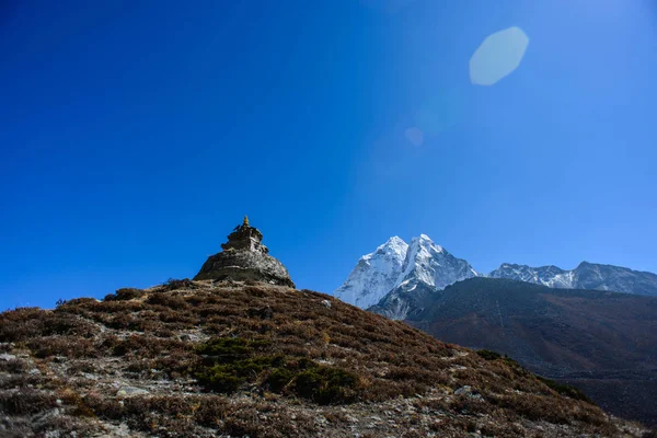 Trekking Nepal Himalaje — Zdjęcie stockowe