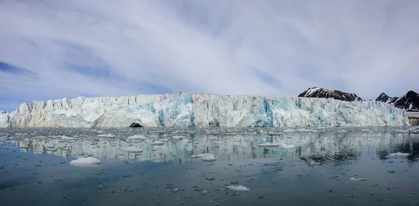 Льодовик Морському Пляжі — стокове фото