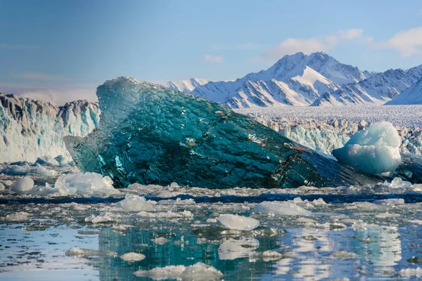 Incredibile Vista Pezzo Ghiacciaio — Foto Stock