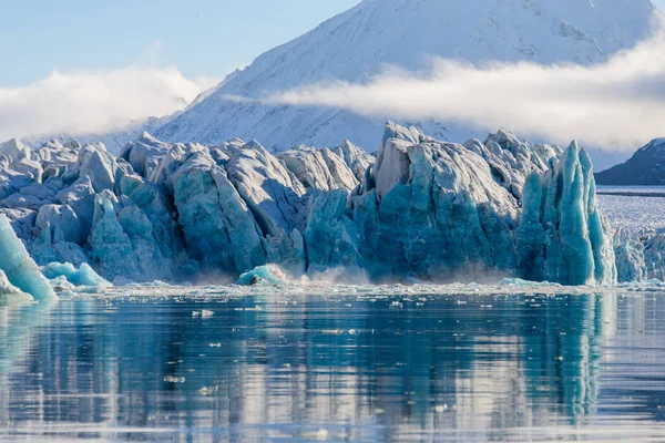 Atemberaubende Aussicht Auf Stück Gletscher — Stockfoto