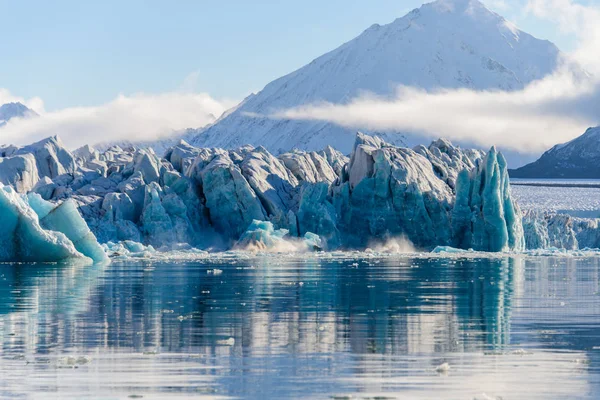 Increíble Vista Del Pedazo Glaciar — Foto de Stock