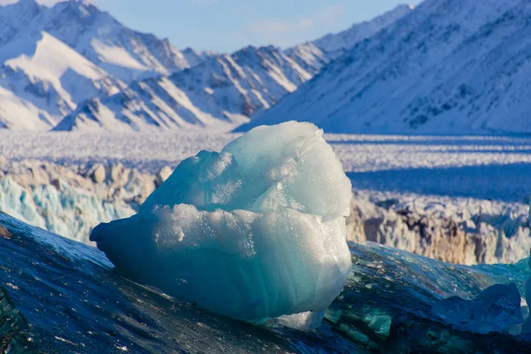 Incredibile Vista Pezzo Ghiacciaio — Foto Stock