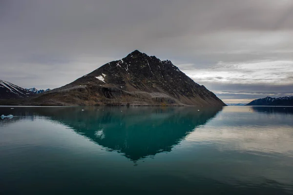 Antarktika Karlı Manzara Görünümü — Stok fotoğraf
