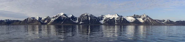 Vista Antártica Paisagem Nevada — Fotografia de Stock