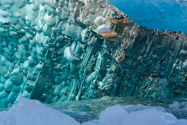 Incredibile Vista Pezzo Ghiacciaio — Foto Stock