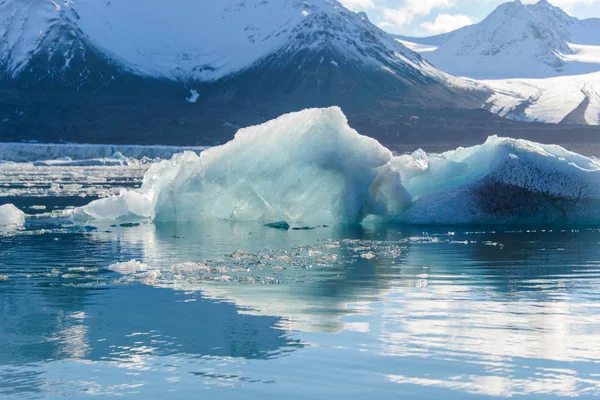 Atemberaubende Aussicht Auf Stück Gletscher — Stockfoto