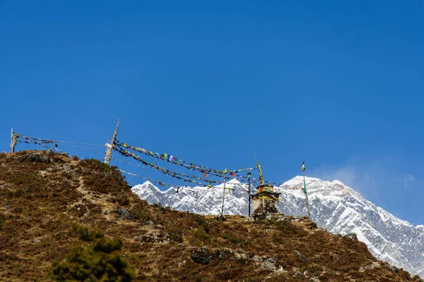 Trekking Nepal Himalayas — Stock Photo, Image