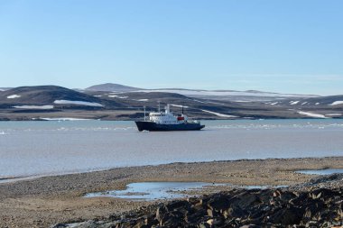 Svalbard kutup manzara