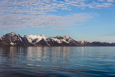Svalbard kutup manzara