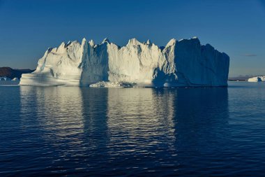 Güzel bir Grönland buz Dağı manzarası