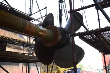 Geminin pervane yükleme işlemi 