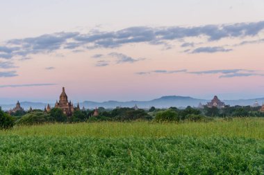 Bagan myanmar gündüz görünümü