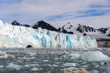 Svalbard kutup manzara