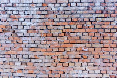kırmızı eski tuğla duvar dokusu arkaplanı