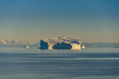Güzel bir Grönland buz Dağı manzarası