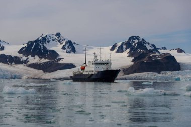 Svalbard kutup manzara