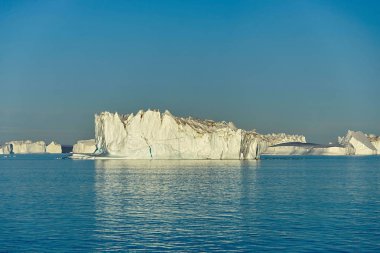 Güzel bir Grönland buz Dağı manzarası